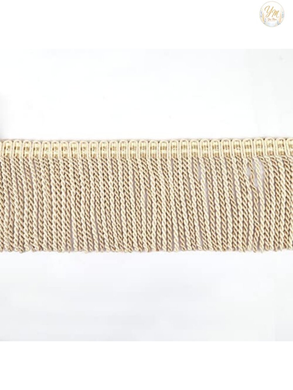 BEL AVENIR Bullion Fringe Trim 5yd x 5.9in Polyester Sewing